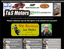 Tablet Screenshot of motocrossadvies.nl